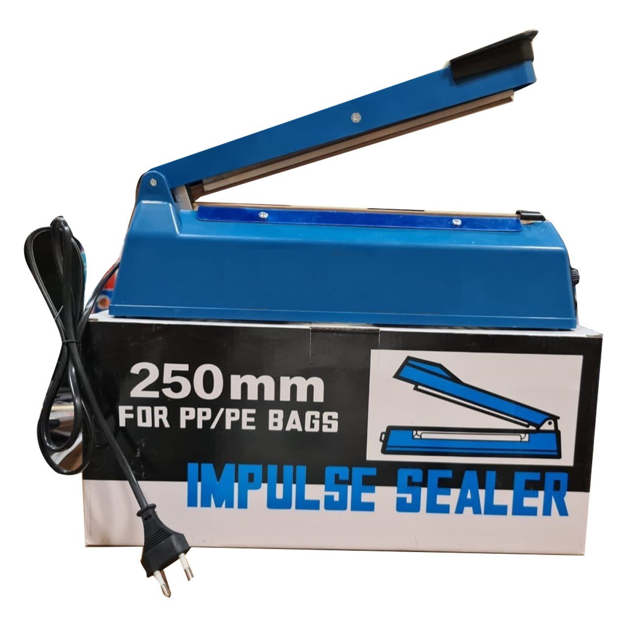 Mini-Heißsiegelgerät – Tragbarer Beutelversiegeler, Handgriff, Lila, ABS, Für 2x AA-Batterien