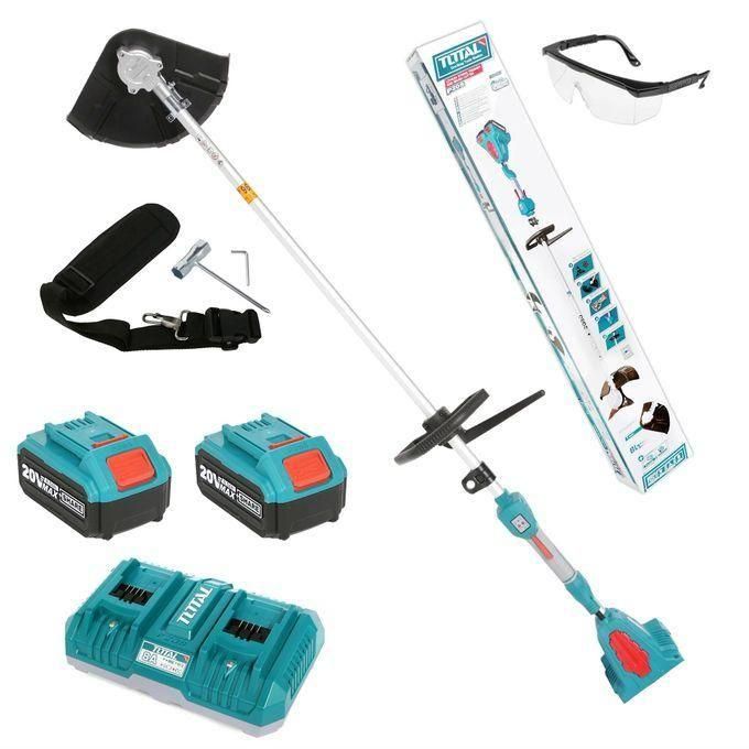 3-1-1.jpg Total Cordless string trimmer and brush cutter 40V(20V+20V) - Image 1